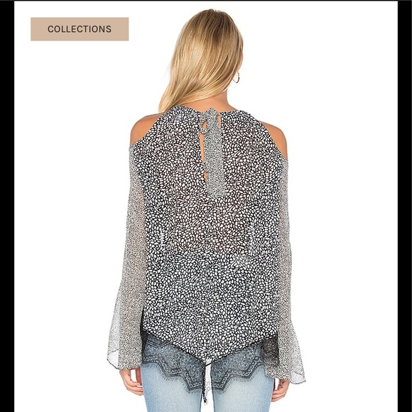 Derek Lam10Crosby Cold-shoulder Halter Lace,NWT - Picture 2 of 4